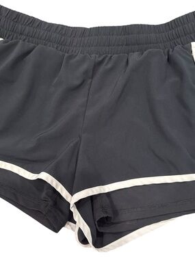 Spyder Black Athletic Shorts with White Trim
